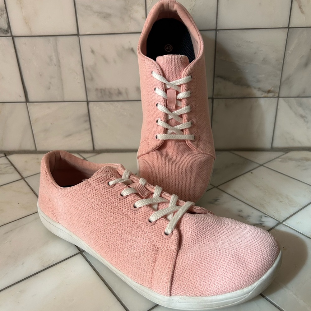 Pink Canvas Sneakers